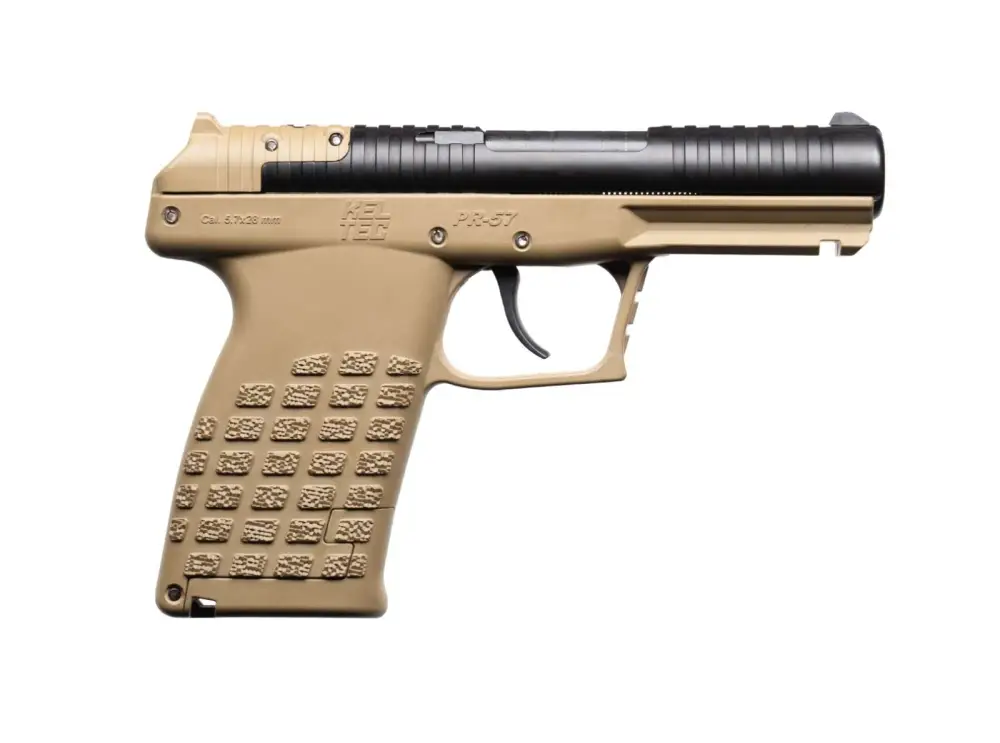 KelTec PR-57 5.7x28mm Semi-Auto Pistol - Tan