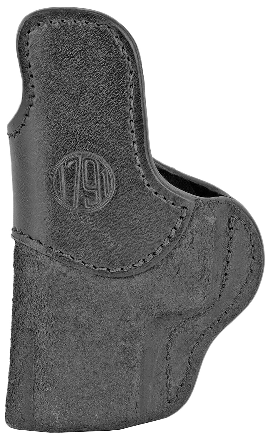 1791 Gunleather RCH4BLKR RCH IWB Size 04 Black Leather Belt Clip Compatible w/Glock 17/S&W M&P Shield/Springfield XD Right Hand