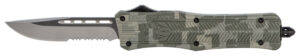CobraTec CTK-1 Medium OTF Knife - D2 Steel Blade