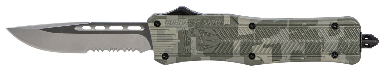 CobraTec CTK-1 Medium OTF Knife - D2 Steel Blade