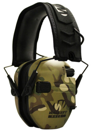 Walker's Razor Slim Electronic Muff 23 dB MultiCam