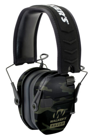 Walkers Razor Slim Electronic Earmuff Gray MultiCam
