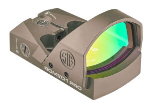 Sig Sauer ROMEO1 PRO Reflex Sight 6 MOA Red Dot FDE