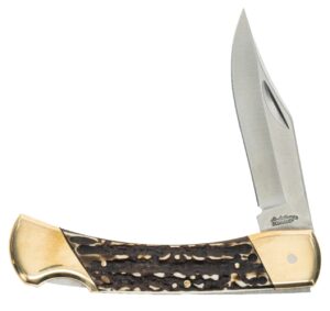 Uncle Henry Bear Paw Folding Knife with Staglon Handle