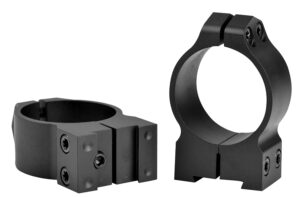 Warne Maxima Steel 30mm Tube Dovetail Scope Rings for CZ 527