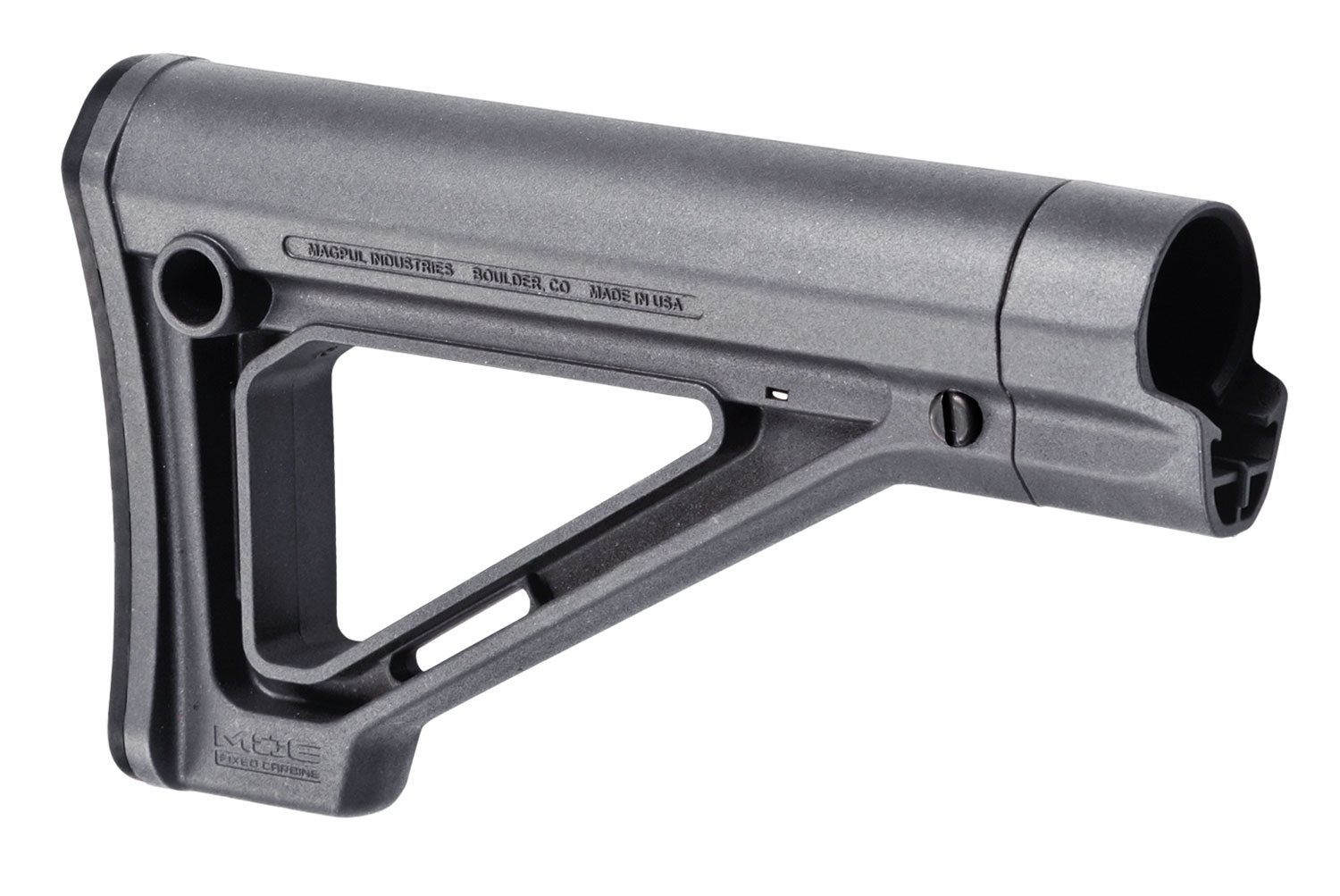 Magpul MOE Fixed Carbine Stock Stealth Gray - Mil-Spec