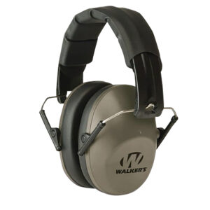 Walker's Pro Low Profile Folding Passive Earmuff 22 dB