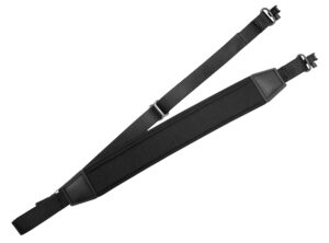 GrovTec Flex Elastic Rifle Sling with Swivels - Black