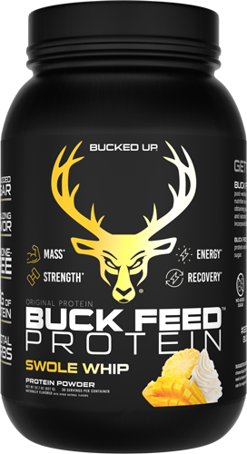 BUCKED UP BUCK FEED ORIGINAL - PROTEIN SWOLE WHIP 30 SERVINGS