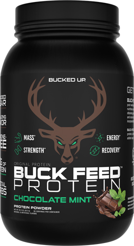 BUCKED UP BUCK FEED ORIGINAL - PROTEIN CHOC MINT 30 SERVINGS