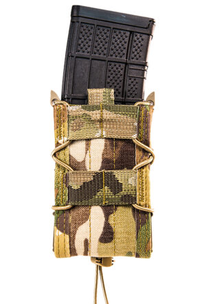 High Speed Gear 11TA00MC TACO Mag Pouch Single MultiCam Nylon MOLLE Compatible w/ Rifle