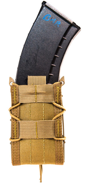 High Speed Gear 13TA10CB TACO Mag Pouch Coyote Brown Nylon Belt Compatible w/ Rifle