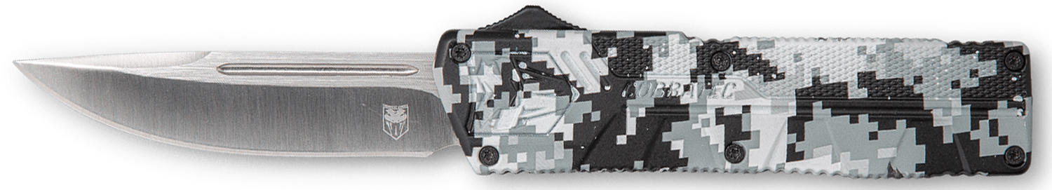 CobraTec Lightweight OTF Knife with D2 Steel Blade