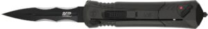 M&P SWC GRY BLK Serrated Automatic Knife 3.5"