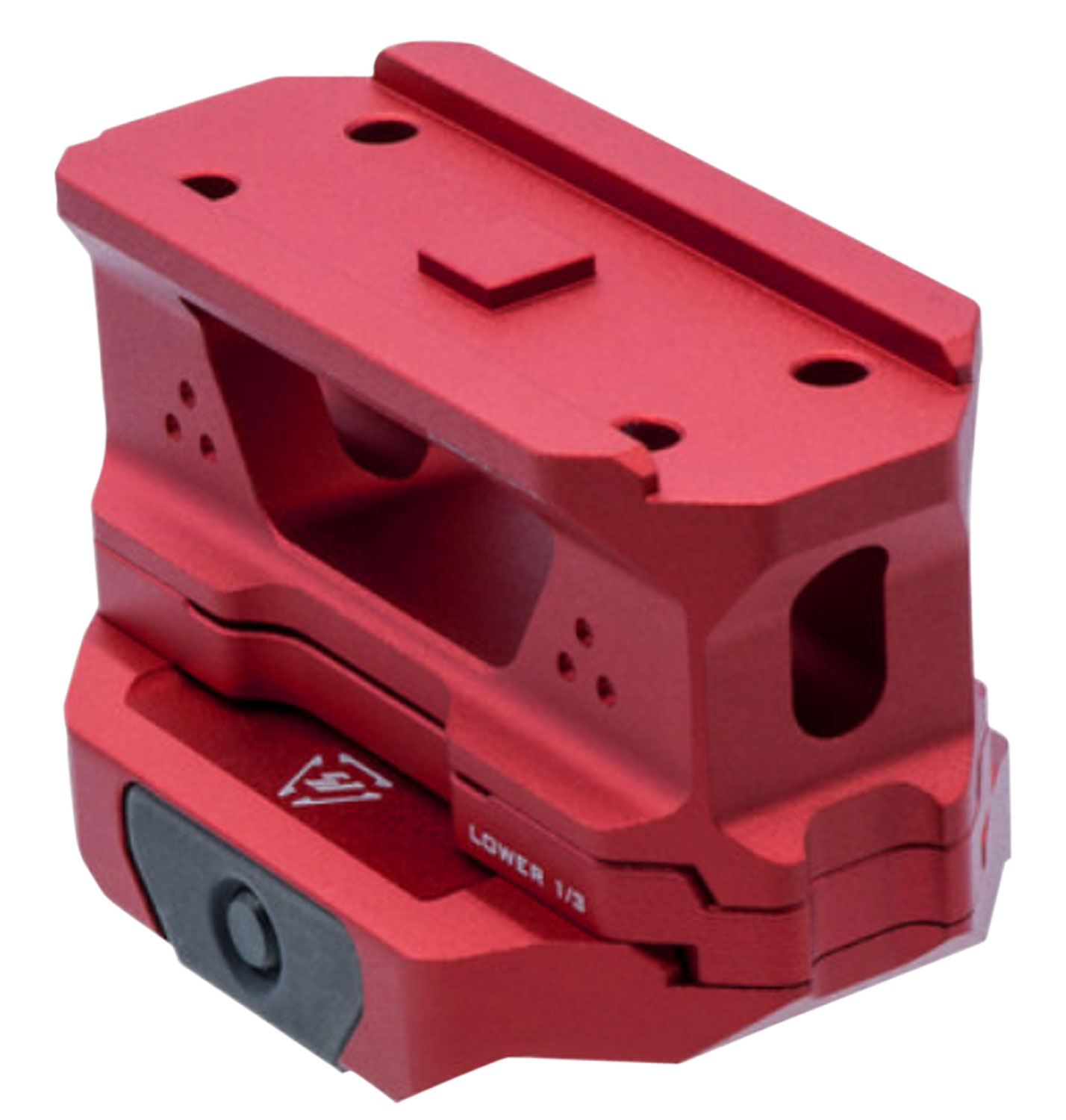 Strike Industries T1 Riser Mount Red Anodized