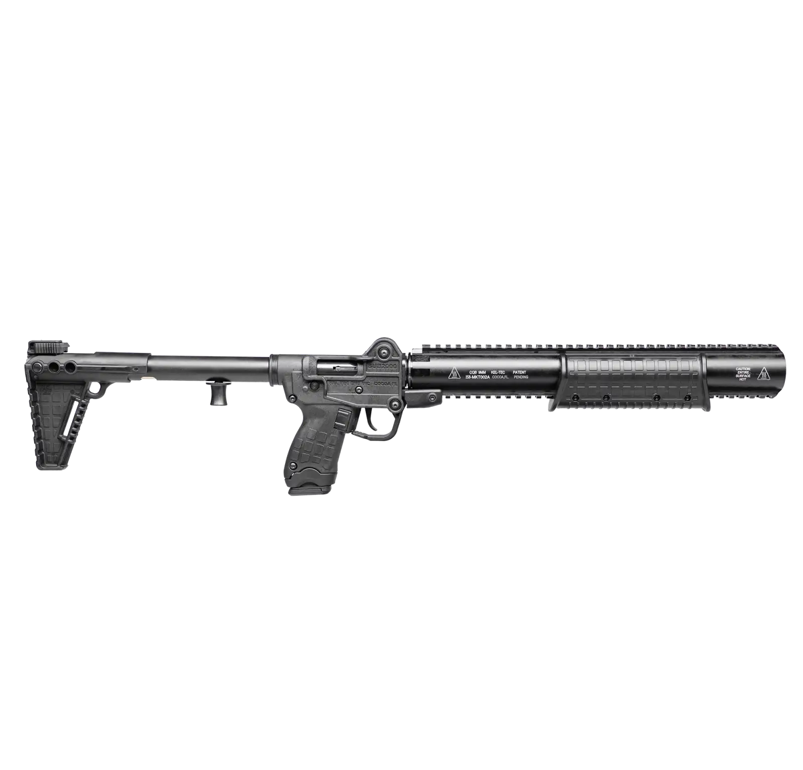 KelTec SUB2000 CQB 9mm 17-Round Integrally Suppressed Rifle