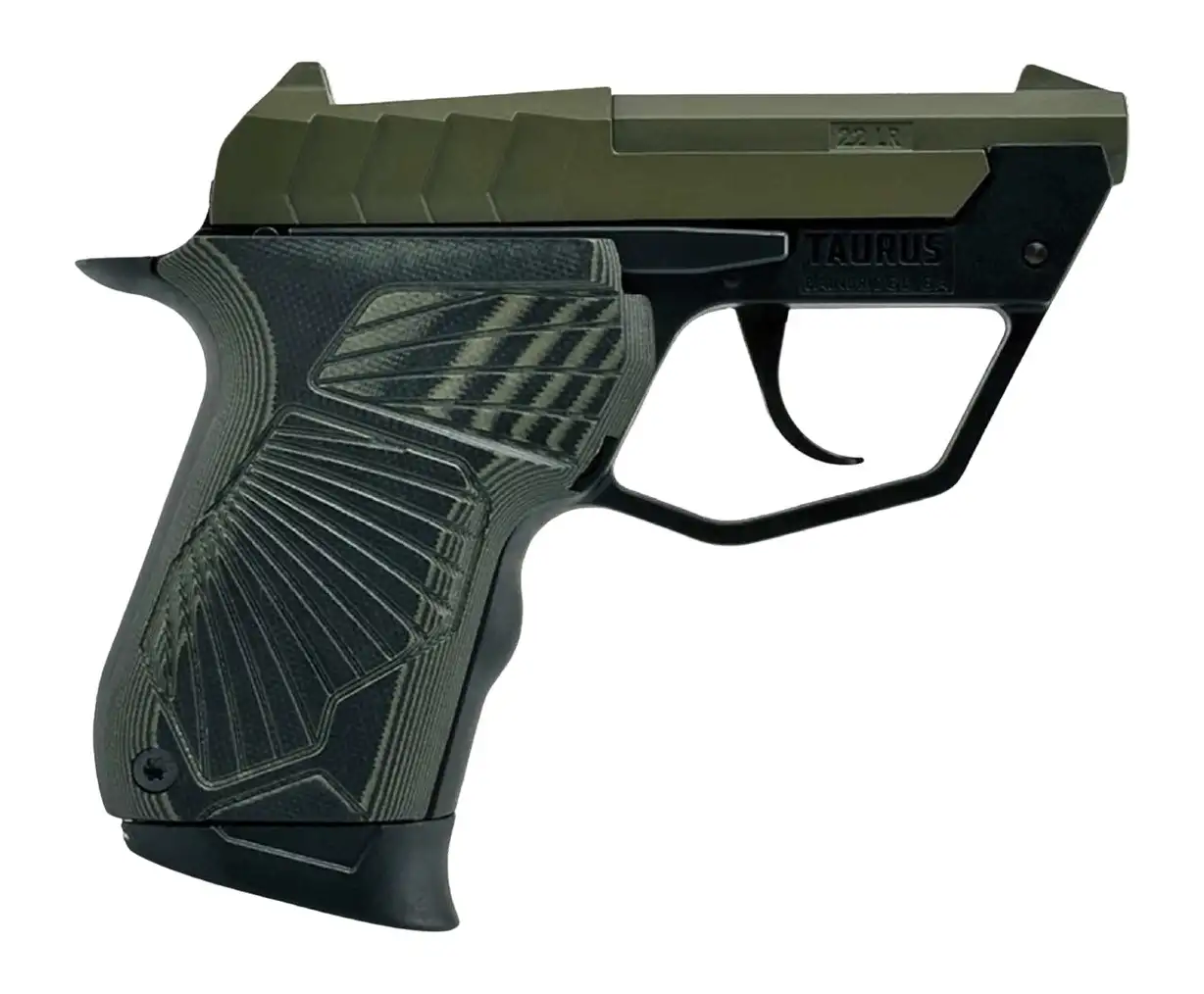 TAURUS 22TUC 22LR PSTL 3" ODG 1-9RD MAG