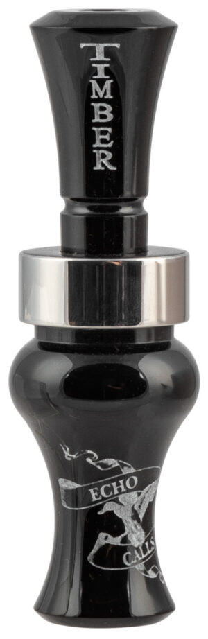 Echo Timber Single Reed Duck Call - Black Acrylic