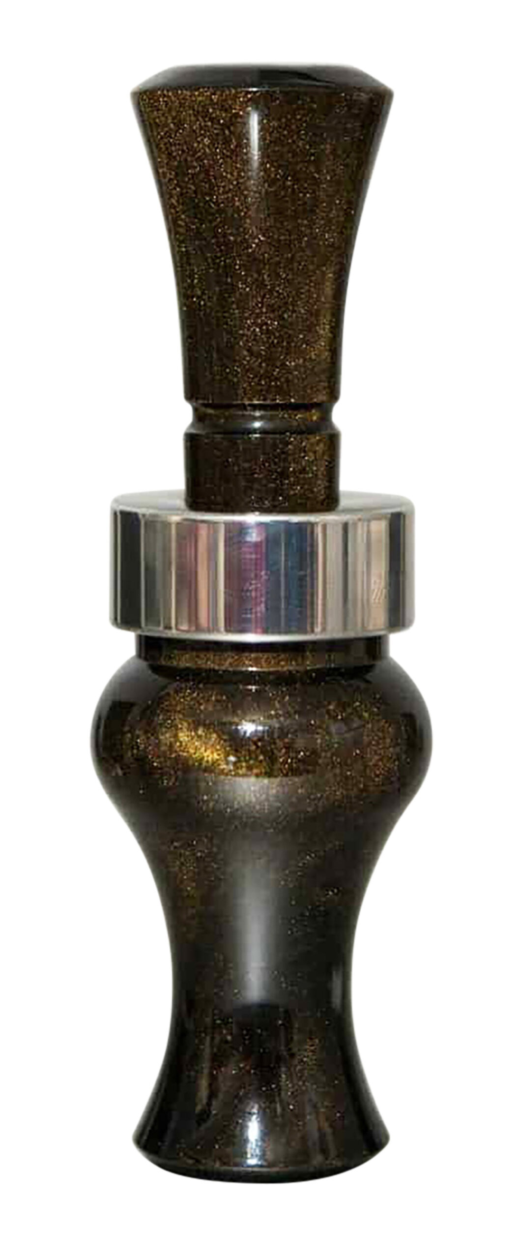 Echo Calls Meat Hanger Double Reed Duck Call - Black Gold Pearl