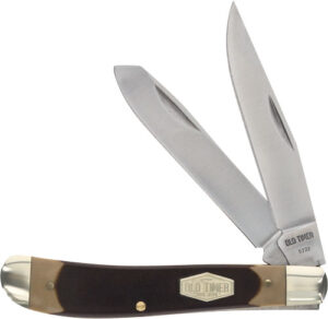 Old Timer Gunstock Trapper 2-Blade Pocket Knife