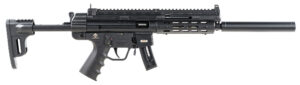 GSG GERGGSG1610ML GSG-16  Full Size 22 LR 10+1 16.25" Black Black Polymer Receiver Black Collapsible w/Storage Compartment Stock Right Hand
