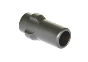 Griffin Armament 3L1228 3-Lug  9mm Luger 1/2"-28 tpi 17-4 Stainless Steel Black Melonite QPQ