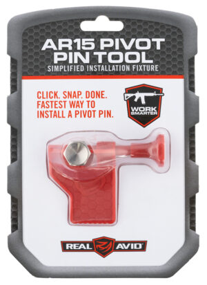 Real Avid AR-15 Pivot Pin Tool - Red Polymer