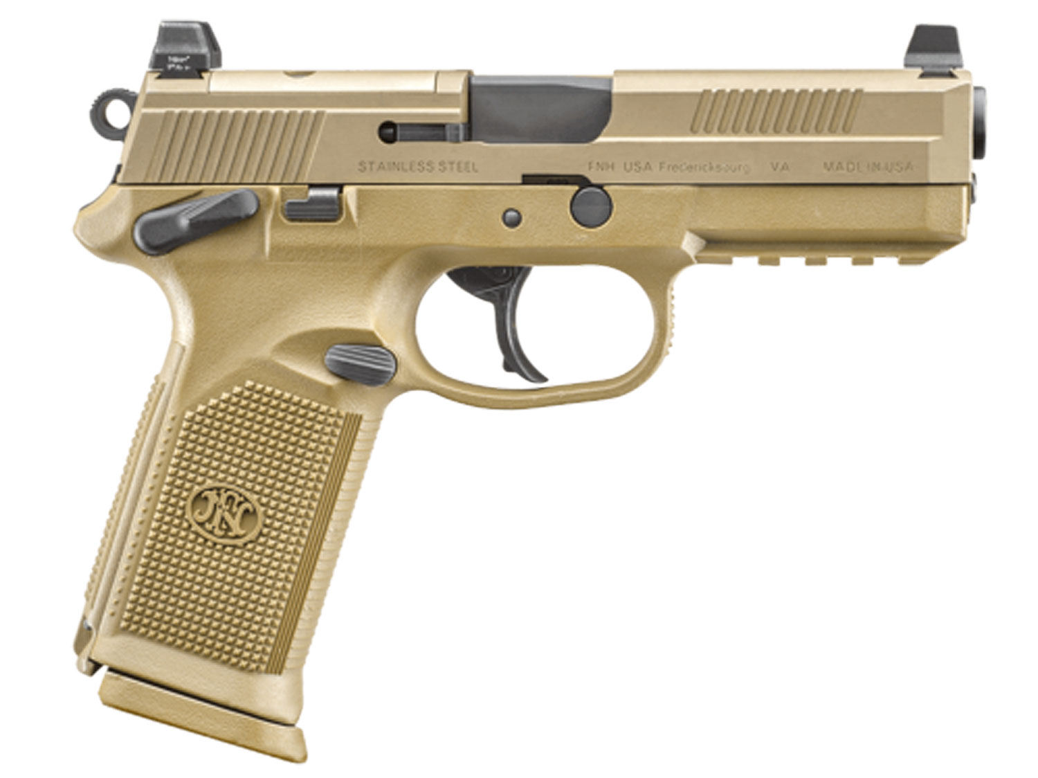 FN FNX-45 Tactical .45 ACP 10+1 Pistol, FDE