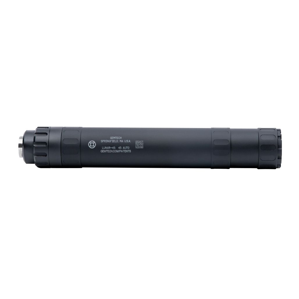Gemtech Lunar-45 .45 ACP Suppressor with .578-28 Thread