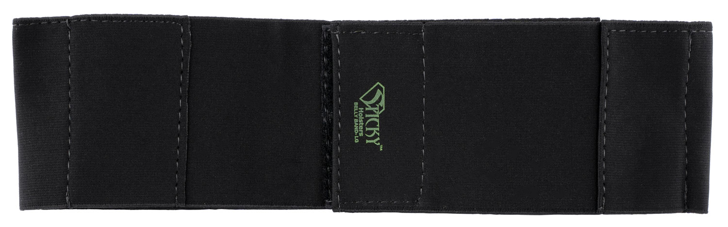 Sticky Holsters BBLG Belly Band  Black Large Elastic 37"-58"