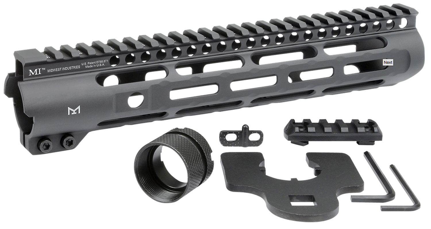 Midwest Industries Slimline AR-15 10.5" M-LOK Handguard