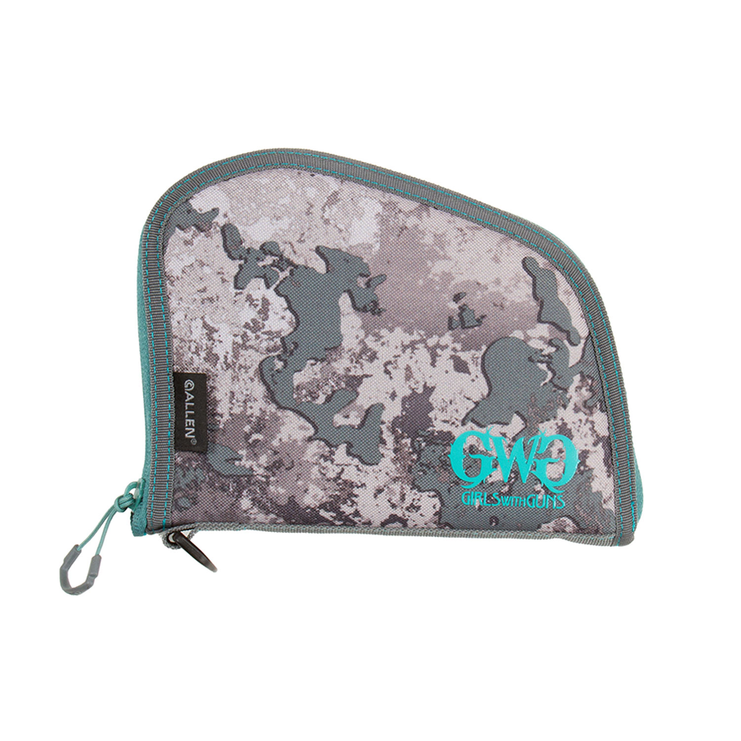 Girls With Guns 918 Handgun Case 8" Shade Camo