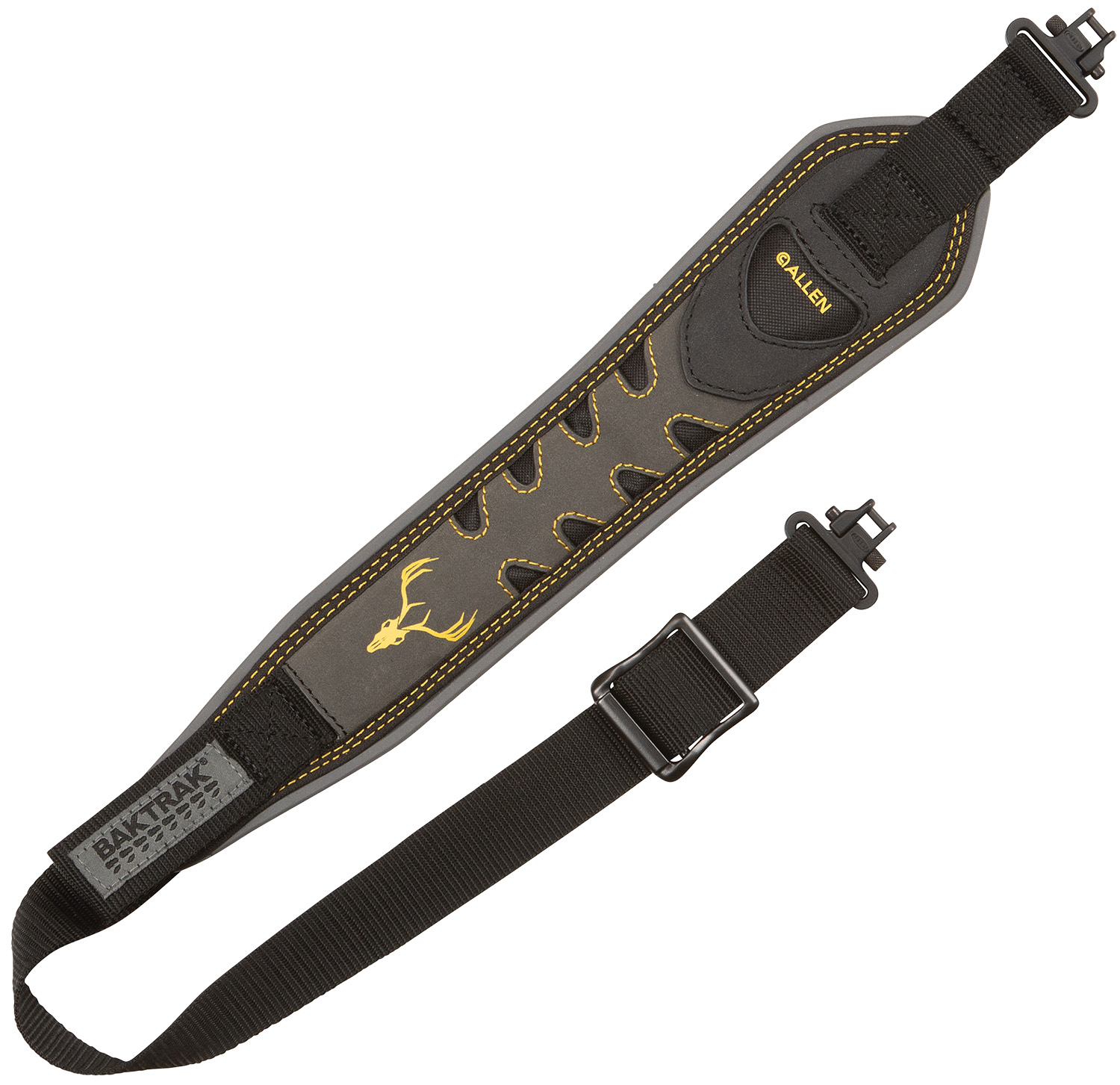 Allen Aspen Gray Nubuck Leather Rifle Sling
