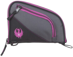 Ruger Tucson Women's Handgun Case 8" Black/Gray/Orchid