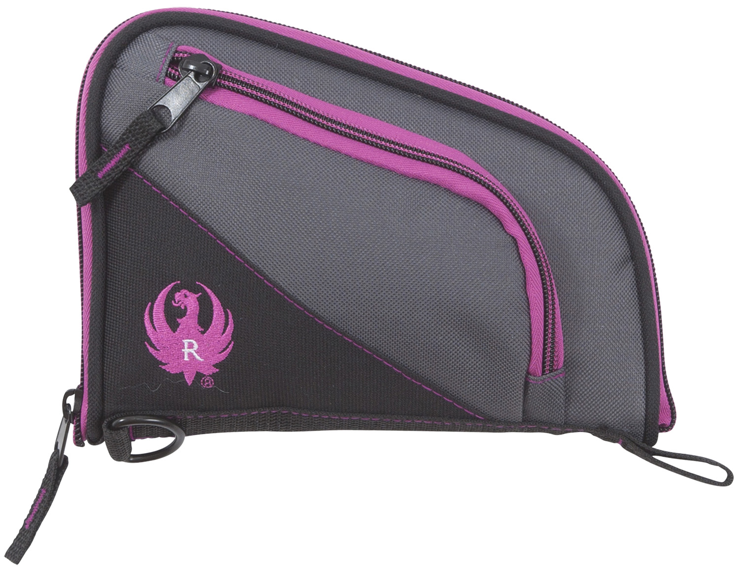 Ruger Tucson Women's Handgun Case 8" Black/Gray/Orchid