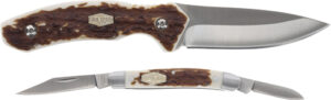 Uncle Henry Knife Combo Gift Tin - Fixed & Folder