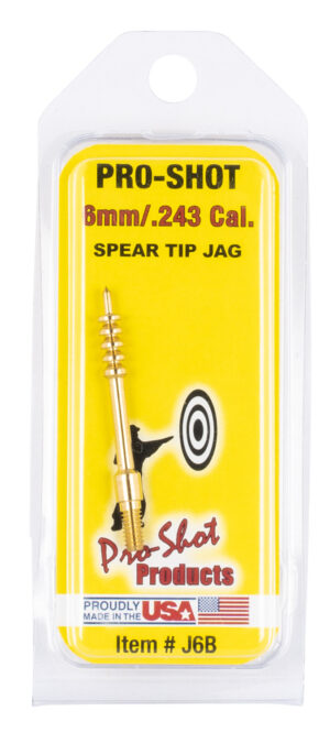 Pro-Shot J6B Jag  6mm Rifle #8-32 Thread Spear Tip Brass