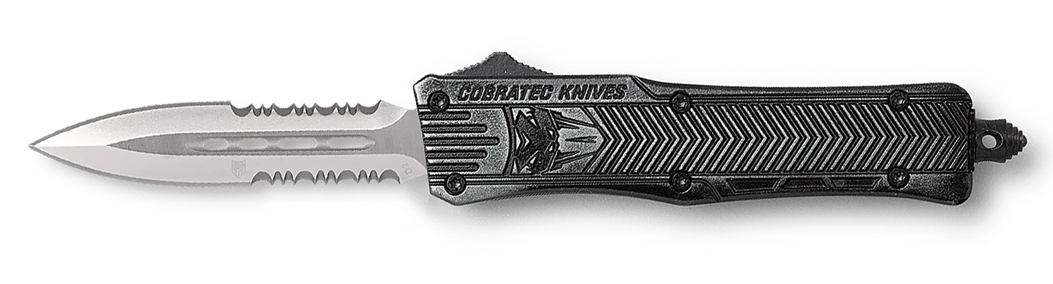 CobraTec CTK-1 2.75" OTF Knife - D2 Steel Blade