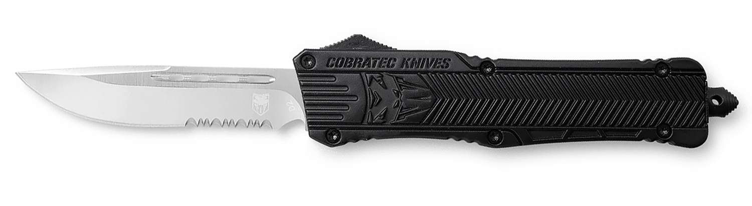 CobraTec CTK-1 Large OTF Knife with D2 Steel Blade
