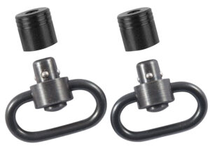 Outdoor Connection PBS19121 Push Button Swivel Set  1" Black Steel