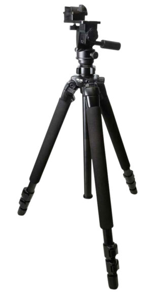 Kopf Jager KJ85003K Aluminum Folding Tripod with Reaper Rail