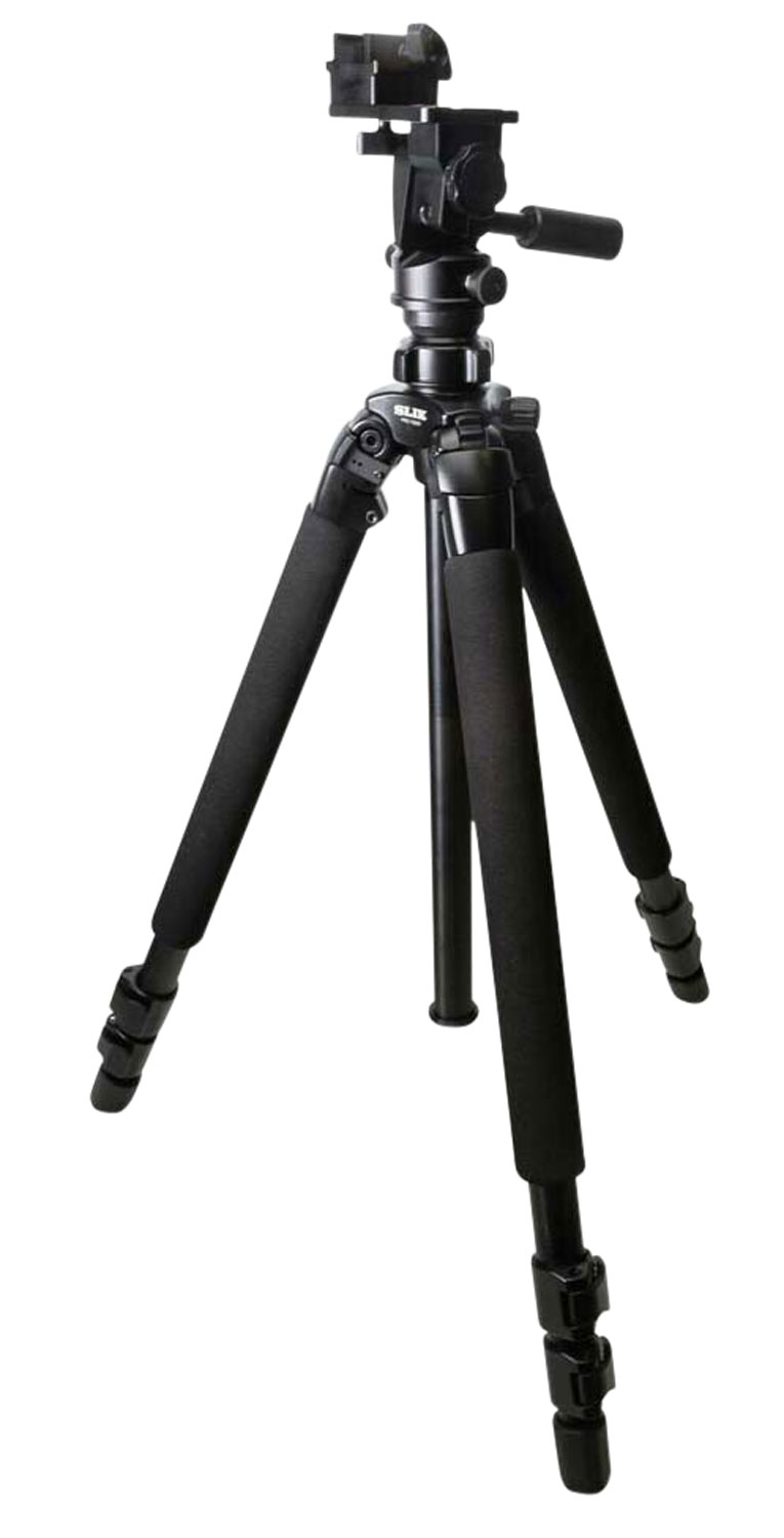 Kopf Jager KJ85003K Aluminum Folding Tripod with Reaper Rail