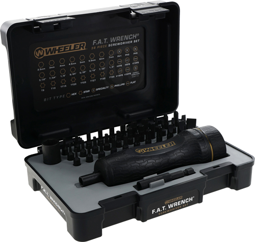 WHEELER 38-PIECE F.A.T. WRENCH - SCREWDRIVER SET