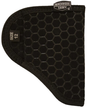 Birchwood Casey EH12 Epoxy Honeycomb  Pocket Size 12 Black Nylon Fits 380 Handgun Ambidextrous