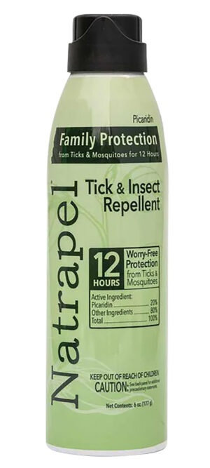 Natrapel 00066878 Picaridin Insect Repellent 6 oz Aerosol Repels Ticks & Biting Insects Effective Up to 12 hrs