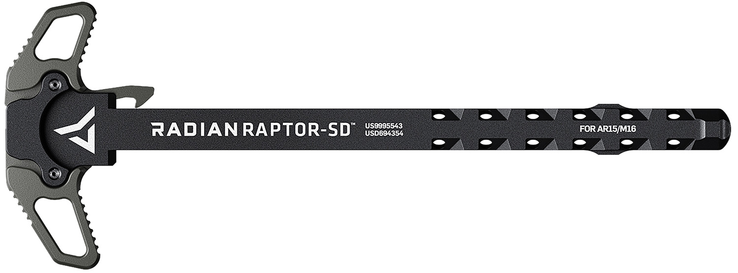 Radian Raptor-SD AR-15 Charging Handle - Radian Gray