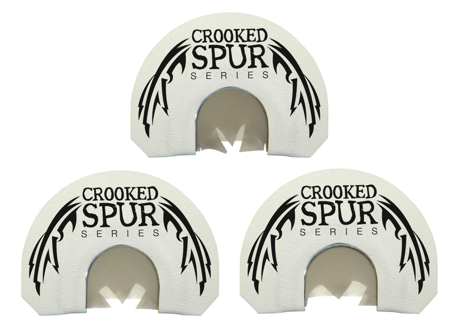 Foxpro CSGSCOMBO Crooked Spur Ghost Spur Combo Diaphragm Call, Attracts Turkey, Triple Prophylactic Reeds