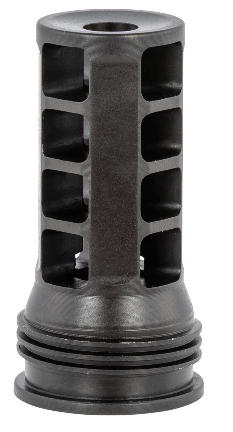 Huxwrx QD 762 Muzzle Brake 7.62MM 1/2"-28 TPI Black