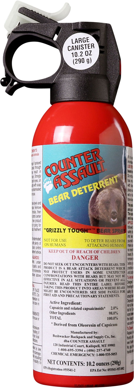 Counter Assault Bear Spray 32ft Range 10.20 oz