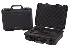Nanuk 910 Classic 2 Up Pistol Case with Foam Padding